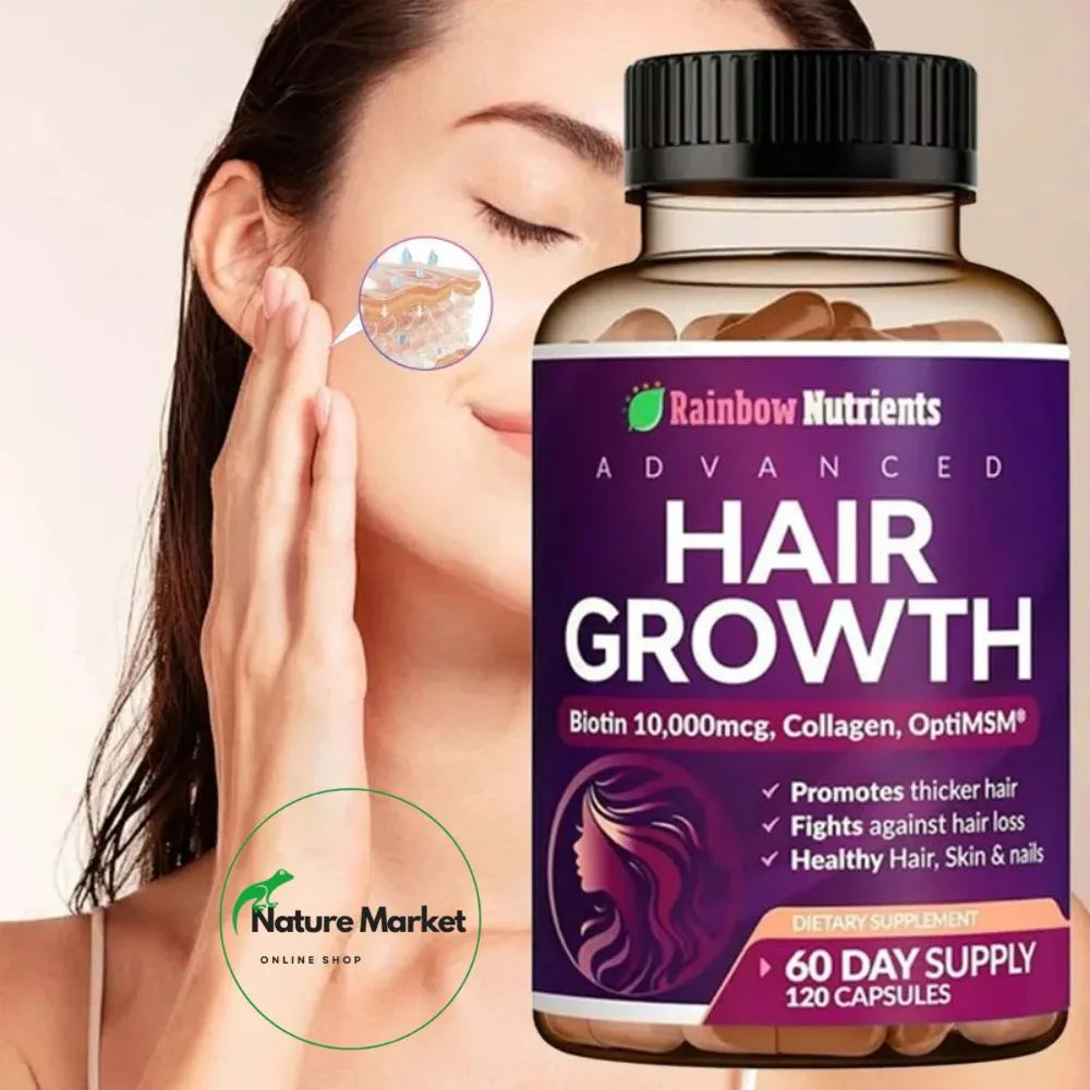 VITAMINAS PARA EL CABELLO - HAIR GROWTH
