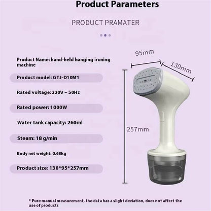 PLANCHA DE VAPOR PORTÁTIL