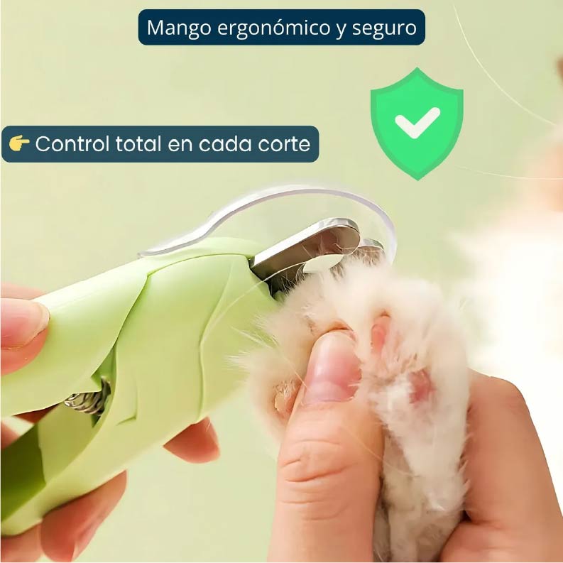 CORTAÚÑAS PARA MASCOTA CON LUZ LED
