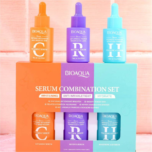 KIT SERUM X3 ANTIEDAD BIOAQUA