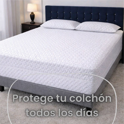 Protector de Colchón Impermeable + 2 Protectores de Almohada