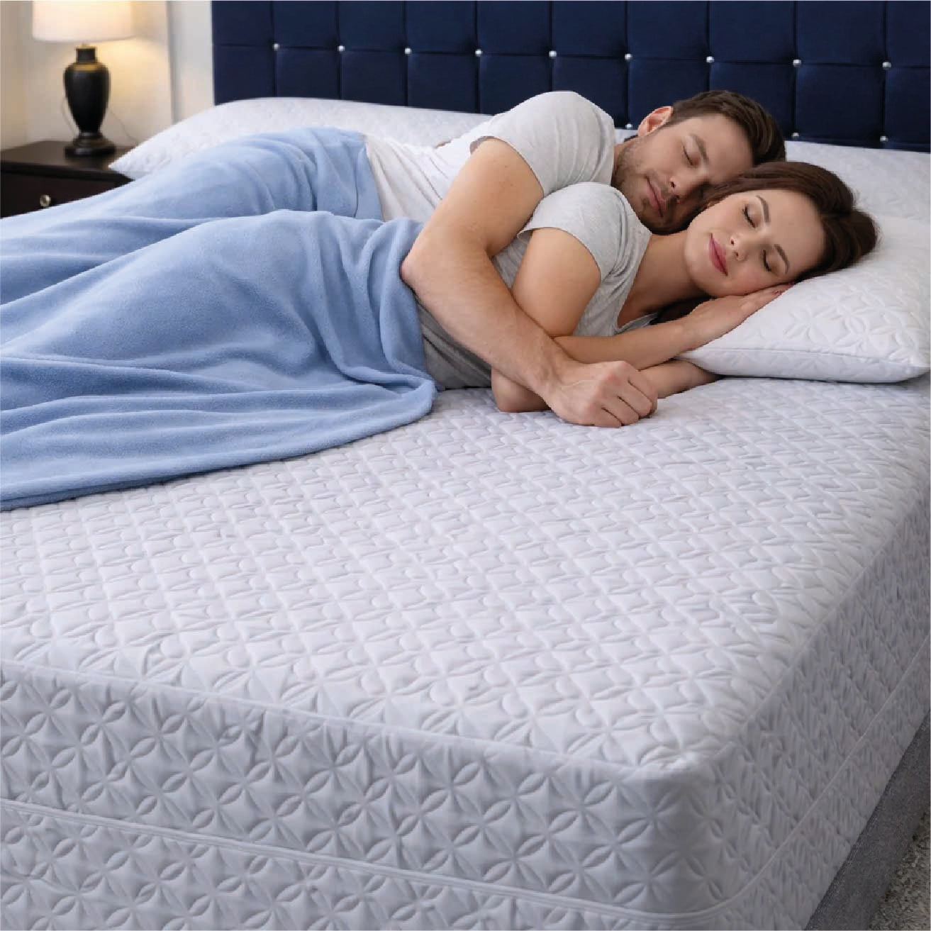 Protector de Colchón Impermeable + 2 Protectores de Almohada