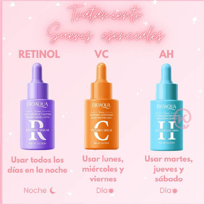 KIT SERUM X3 ANTIEDAD BIOAQUA